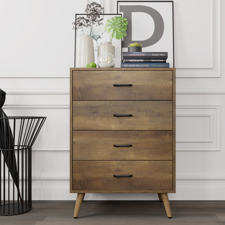 Mercury Row 4 Drawer 59.94Cm W Chest Of Drawers & Reviews Wayfair.co.uk